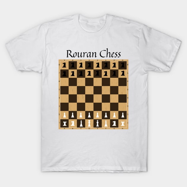 Rouran Chess T-Shirt by firstsapling@gmail.com